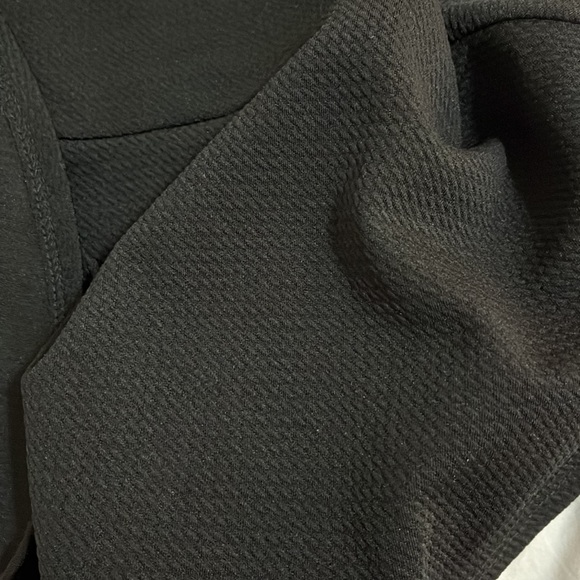 Black babydoll ruffles blouse - Picture 3 of 3